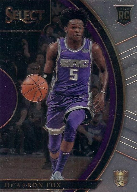 De'Aaron Fox 2017 Select #49 Concourse Price Guide - Sports Card