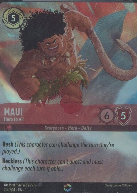 PSA10 ロルカナ マウイ エンチャンテッド #212 MAUI ディズニー マウイ