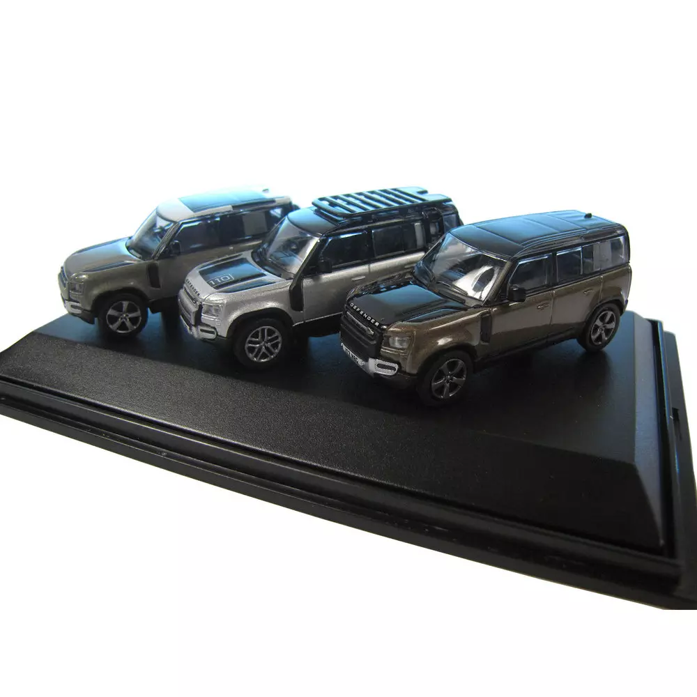 Collectible Land Rover 3-Truck Set | Defender 90, 110, 110X