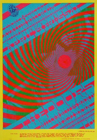 The Doors Vintage Concert Poster from Avalon Ballroom, Apr 14