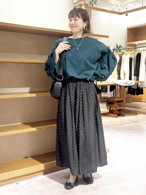 シワシフォンギャザーパンツ（その他パンツ）｜BEARDSLEY（ビアズリー