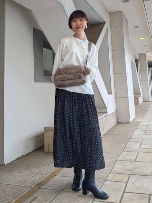 シワシフォンギャザーパンツ（その他パンツ）｜BEARDSLEY（ビアズリー