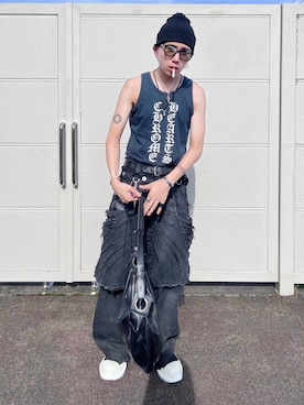 クロムハーツ タンクトップ 黒 Chrome Hearts タンクトップ 黒 Mサイズ