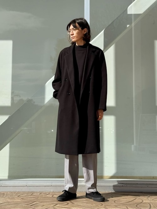 セール】ニットメルトン ルーズ ダブルチェスター＜A DAY IN THE LIFE