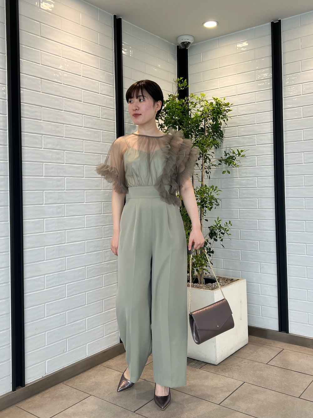 LADYチュールドッキングコンビネゾンを使った人気ファッション