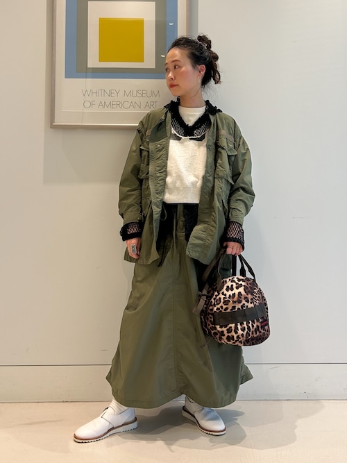 別注】BRIEFING / ヘルメット バッグ レオパード（ショルダーバッグ