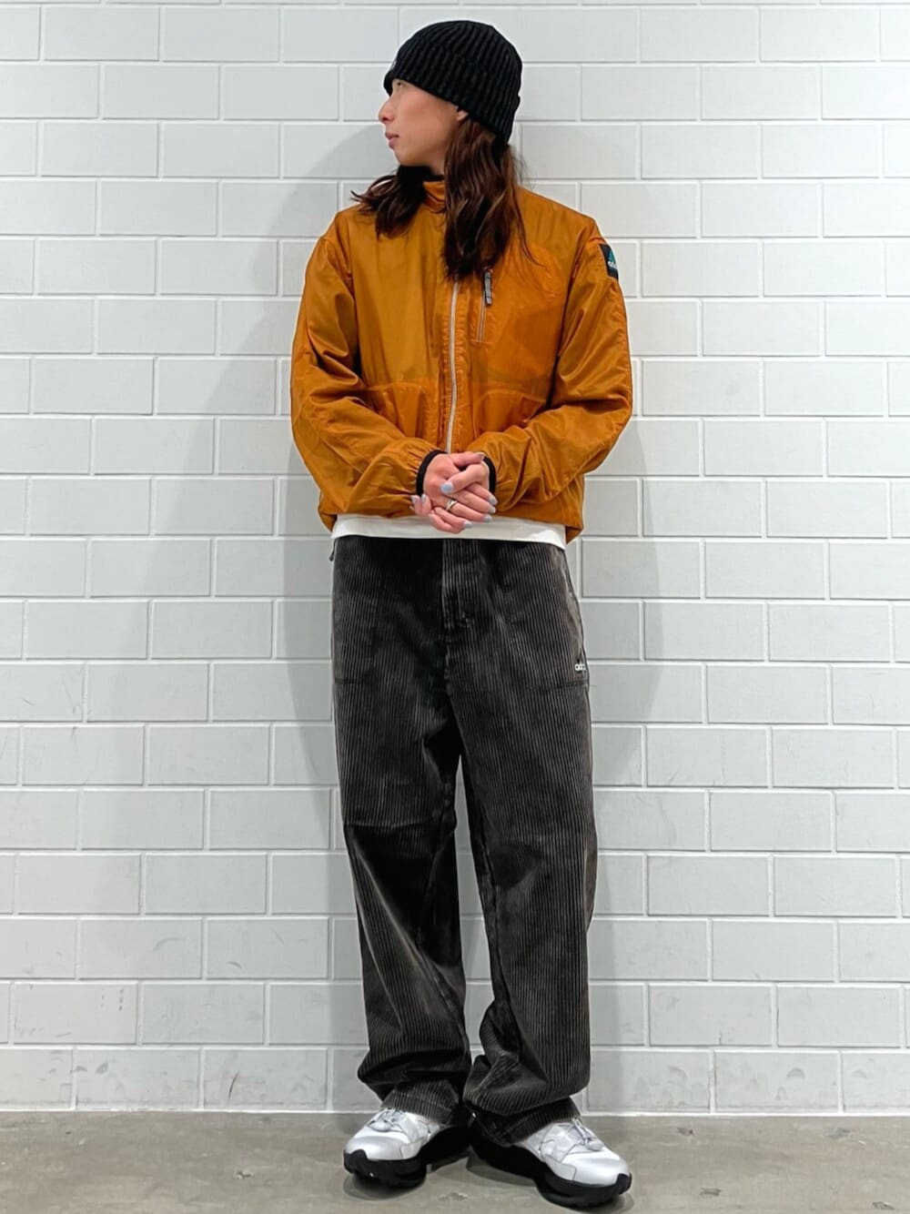 エキップメント リフレクター ビーニー、エキップメント コーデュロイ