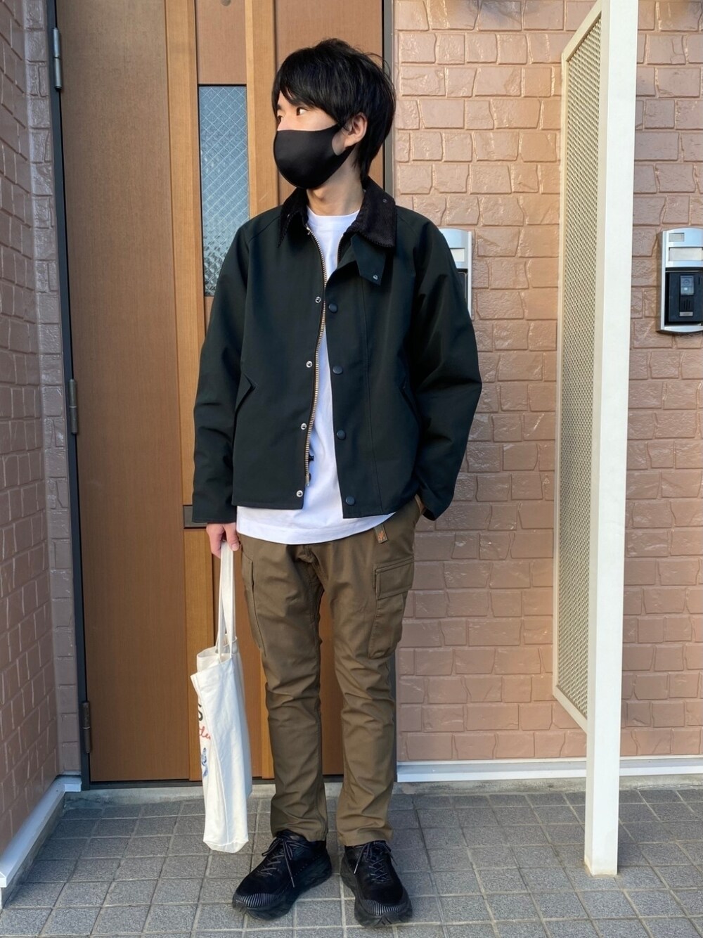 Barbour×BEAMS F/TRANSPORT 2レイヤー ジャケット