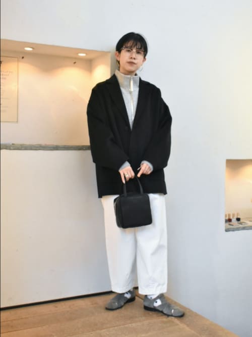 ウールテーラードショートコート（その他アウター）｜かぐれ（カグレ