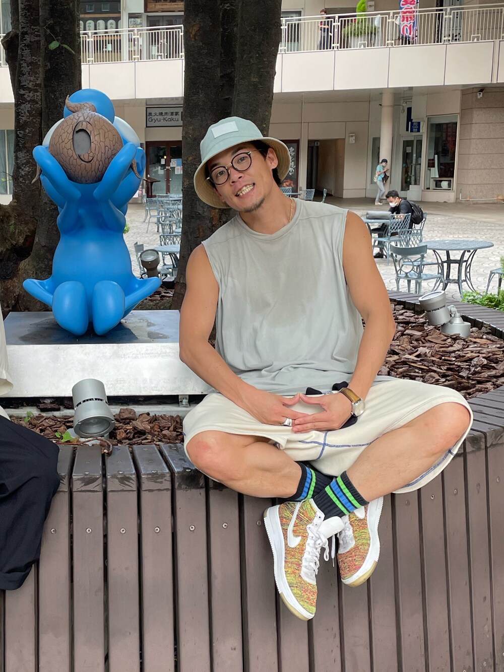 Rick Owensのタンクトップを使った人気ファッションコーディネート