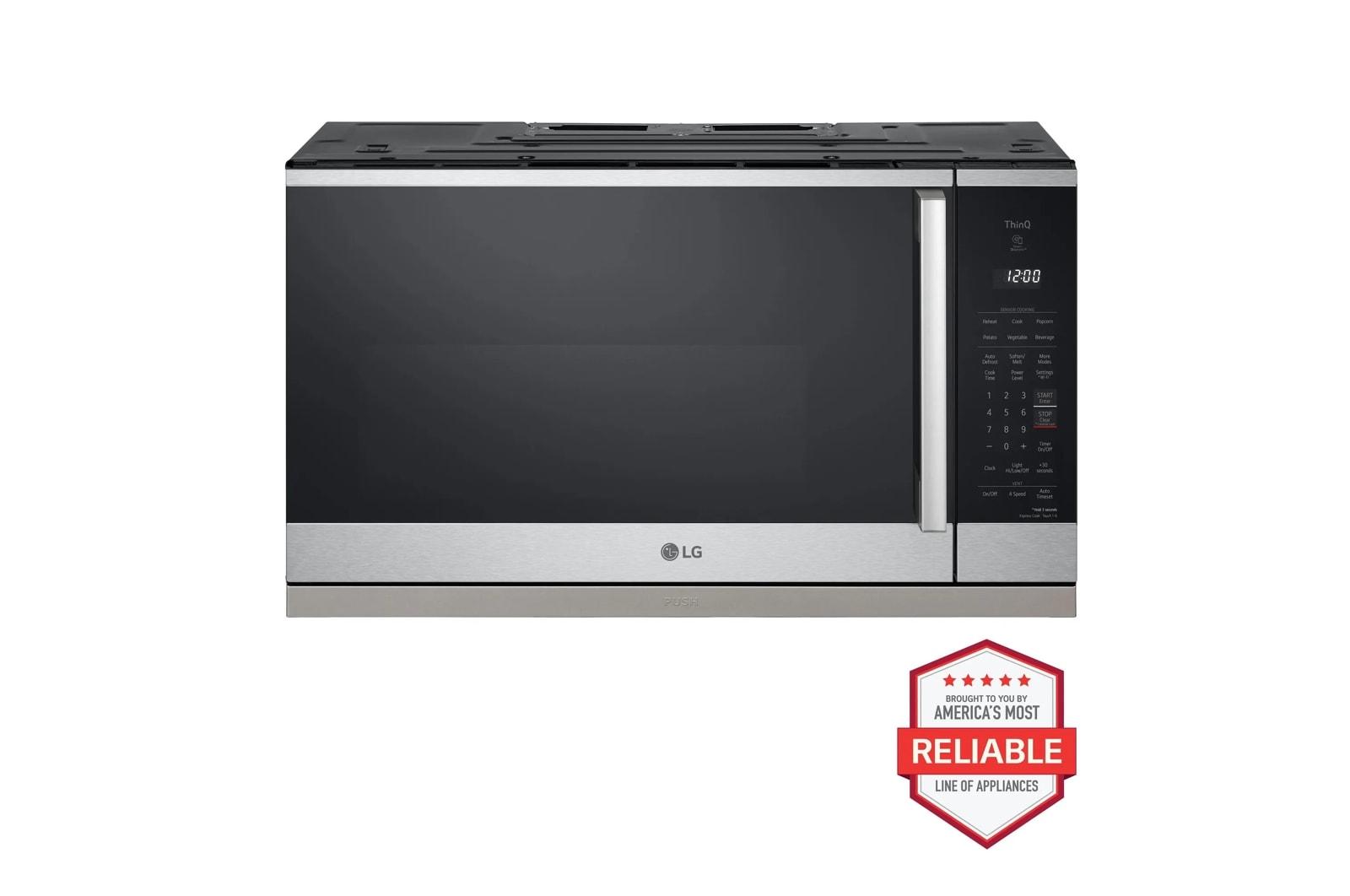 LG 2.1 cu. ft. Smart Over-the-Range Microwave Oven with
