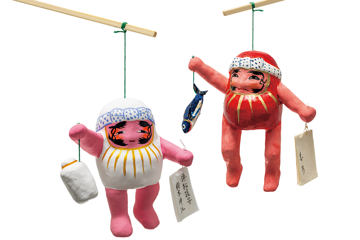愛嬌たっぷりの「酒買い達磨」に一年の願いを託して。新連載【郷土玩具