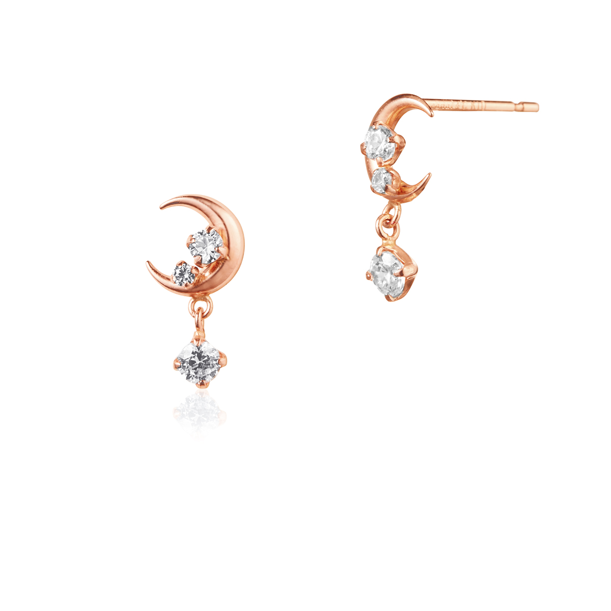 K10ピンクゴールド ピアス 151646153113 | Canal4℃（カナルヨンドシー