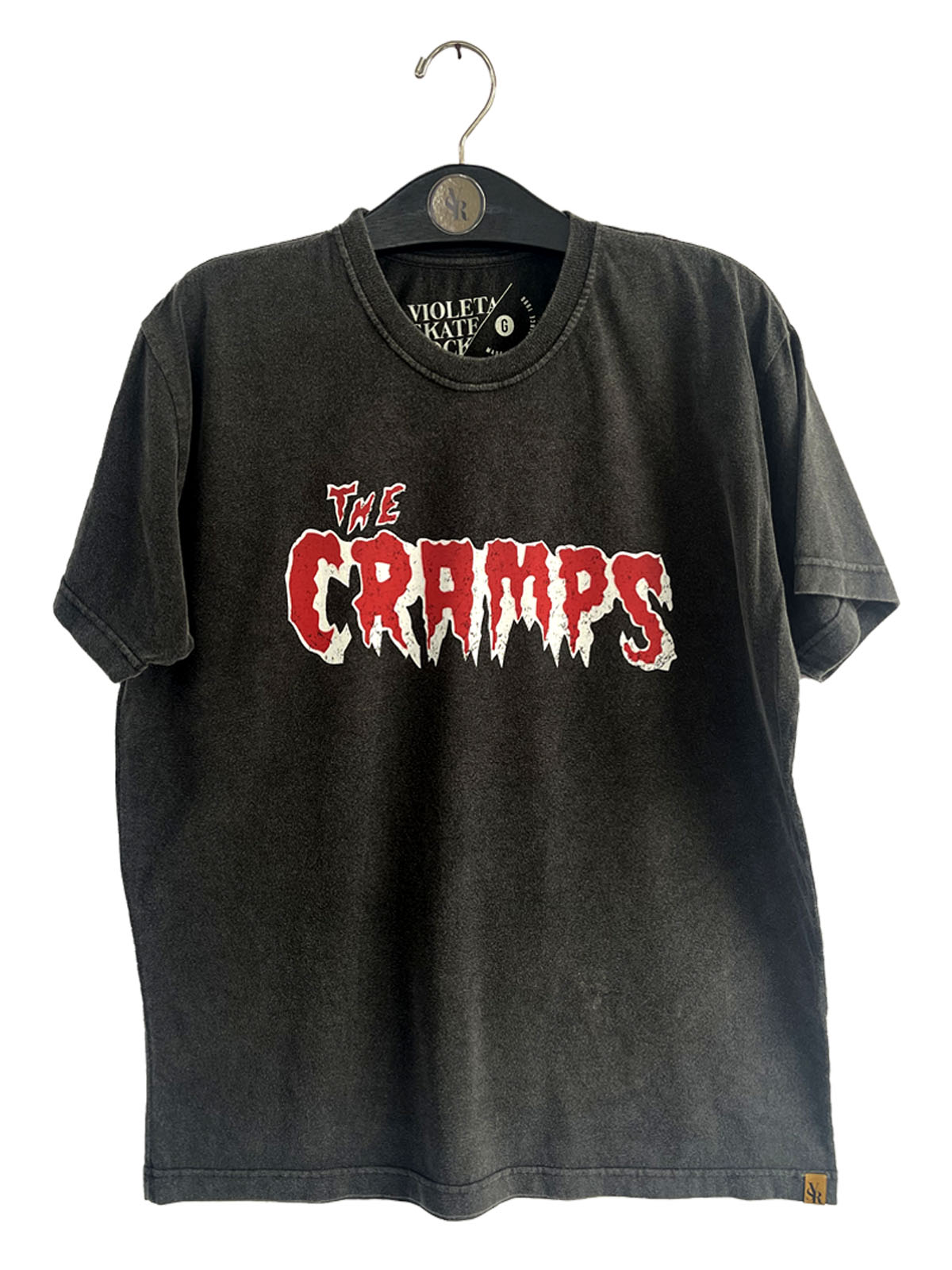 CAMISETA THE CRAMPS - Violeta Skate Rock