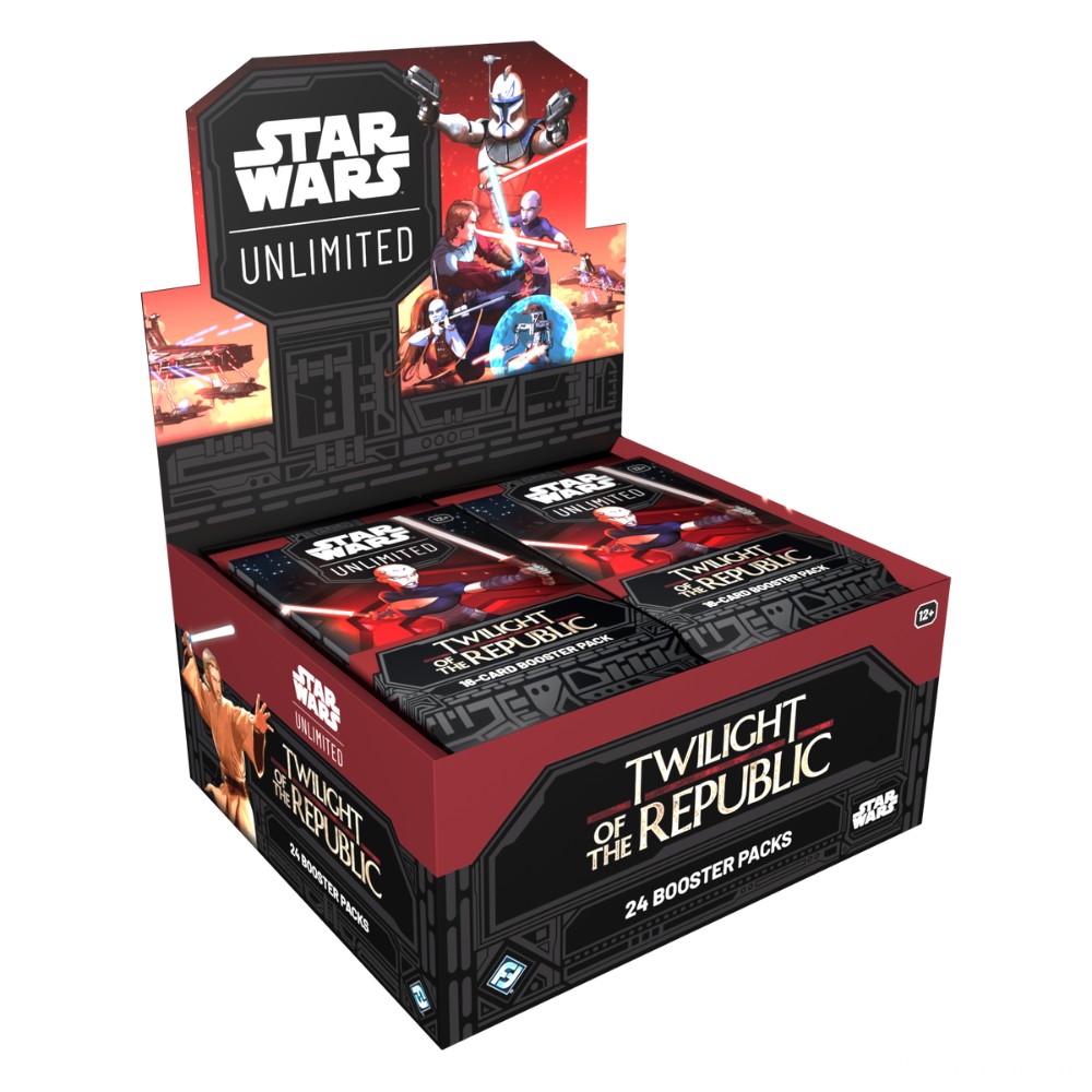 Star Wars Unlimited Twilight Of The Republic Booster Box Inglês