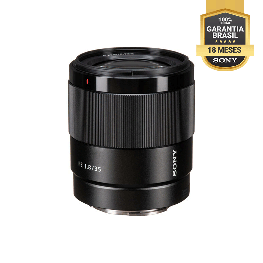 Lente Sony FE 35mm F1.8 | SEL35F18F (Full Frame) - RaiTai Tecnologia