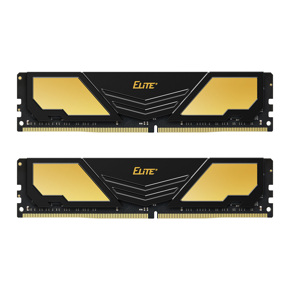 ELITE PLUS DDR4 DESKTOP MEMORY BLACK 8GB(2x4GB) 2400MHz CL16