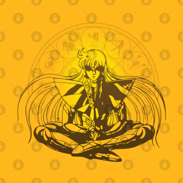 Virgo Shaka Saint Seiya Zodiac Knights in Orange - Virgo Shaka - T
