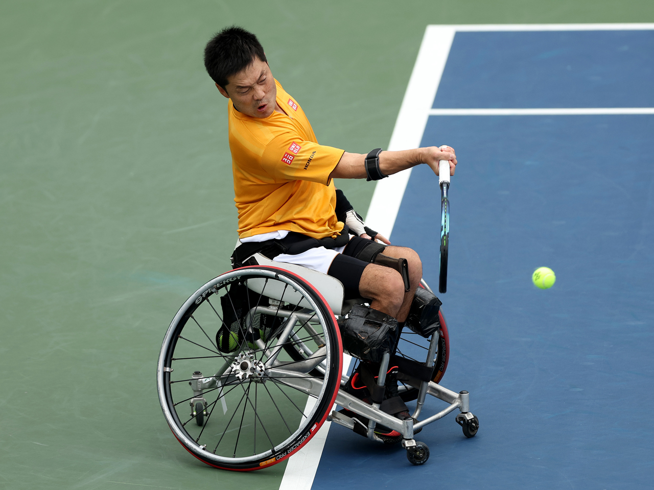 車いすの部がスタート、年間グランドスラム達成を目指す国枝慎吾が初戦
