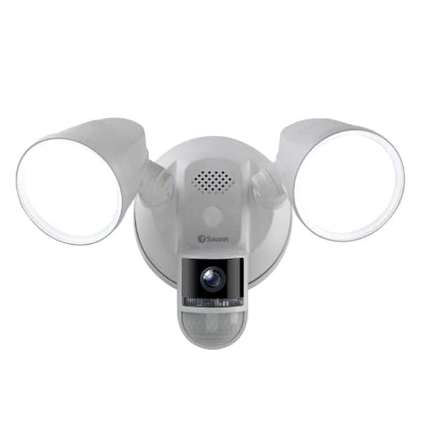 Swann Outdoor Floodlight 4K Wired Security Surveillance Camera