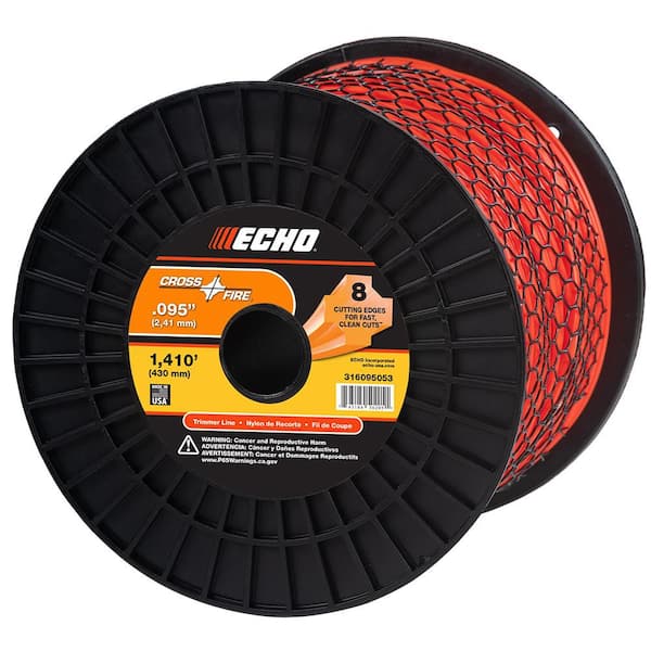 ECHO 0.095 in. x 1,410 ft. Large Spool Cross-Fire Trimmer Line