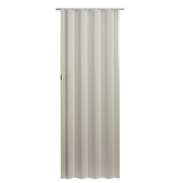 Spectrum 36 in. x 80 in. Fusion Vinyl White Accordion Door