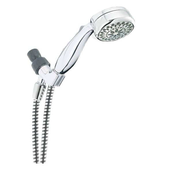 Delta 7-Spray 3.3 in. Single Wall Mount Handheld Rain Shower Head