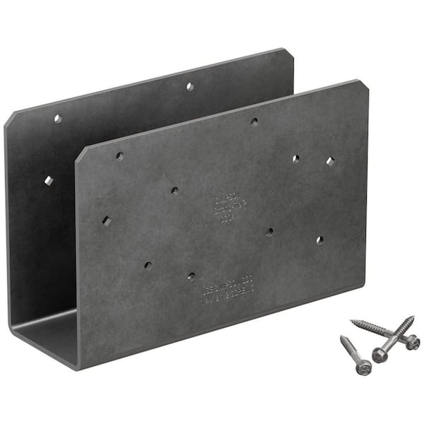 Simpson Strong-Tie CCOQ Column Cap (No Straps) for 4x Beam, with