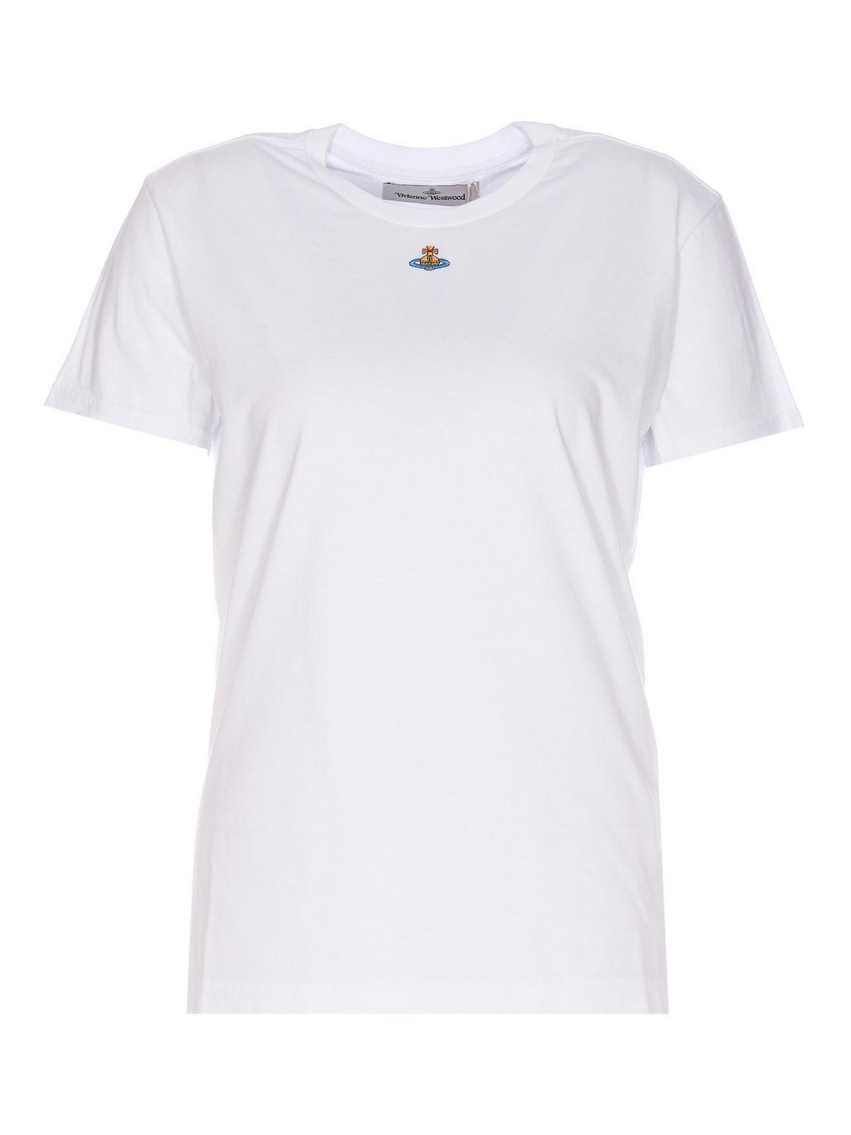 Vivienne Westwood Vivienne Westwood White T-Shirt Orb Logo