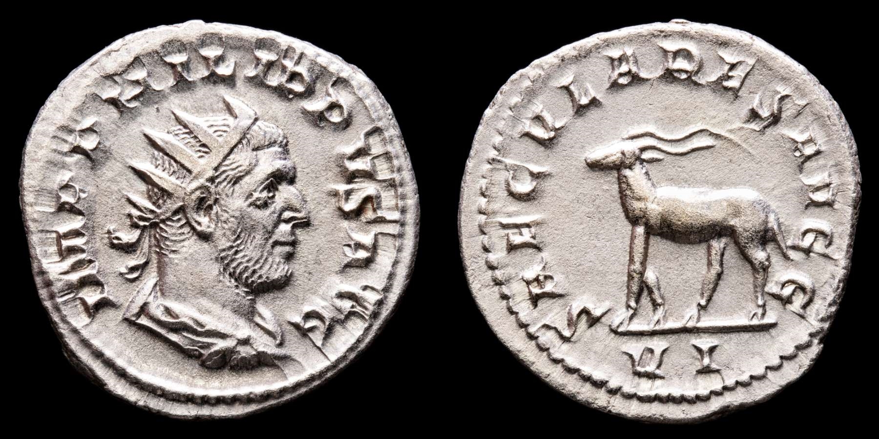 Philip I (244 - 249 A.D.) silver antoninianus, Rome. - SAECVLARES
