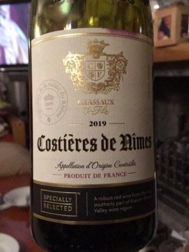 Chassaux Costières-de-Nîmes Tinto | Vivino English