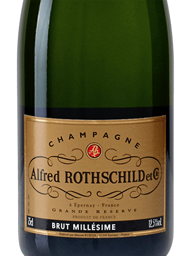 Alfred Rothschild Grande Reserve Brut Millésime Champagne | Vivino