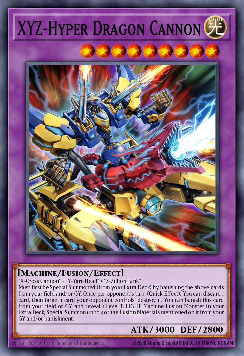 XYZ-Hyper Dragon Cannon - Yu-Gi-Oh! Card Database - YGOPRODeck