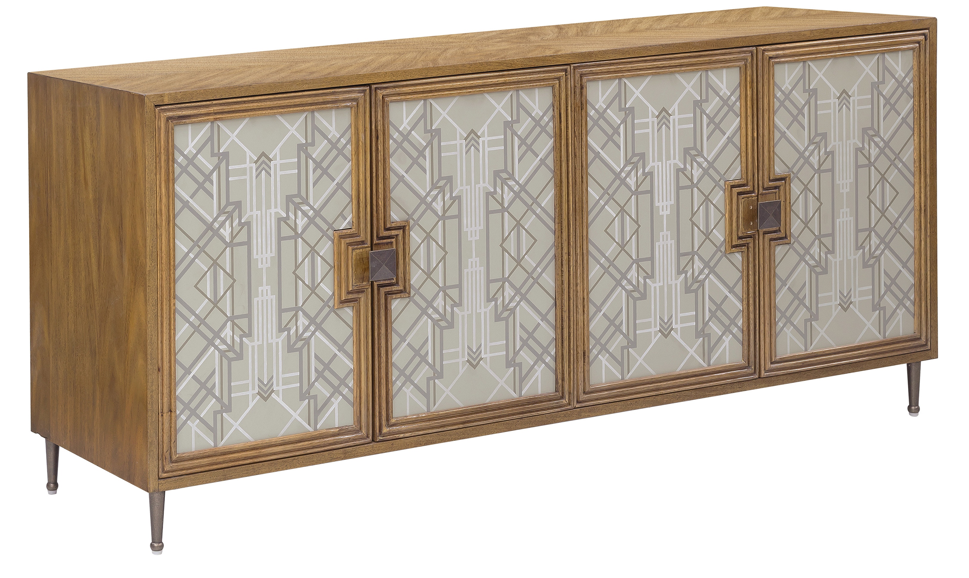 Pulaski Furniture Living Room Door Credenza P301603 - Pulaski