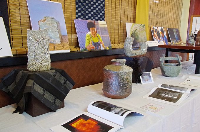 信楽 寸越窯 神山清子 NHK朝ドラ「スカーレット」信楽自然釉角皿 ☆神山