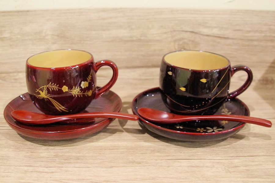 輪島塗コーヒーカップで楽しむコーヒー（能登半島地震被災地支援その2