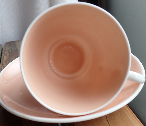 スージークーパー レイズドスポット ピンク Tea for Two 刻印あり