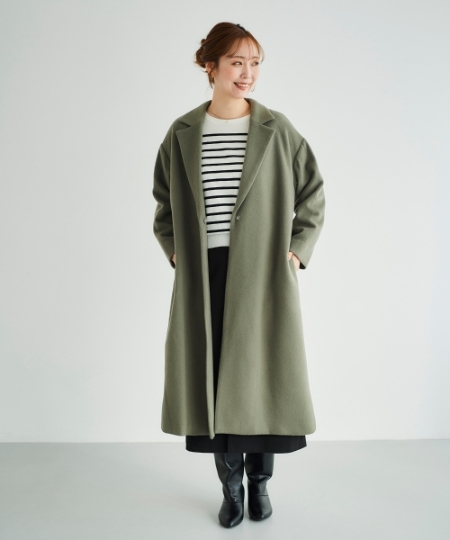 ウールビーバーチェスターコート/le.coeur blanc(ルクールブラン