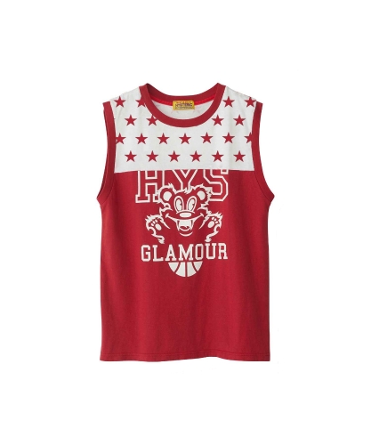 Hysteric Glamour Cool Nights タンクトップ ホワイト Hysteric