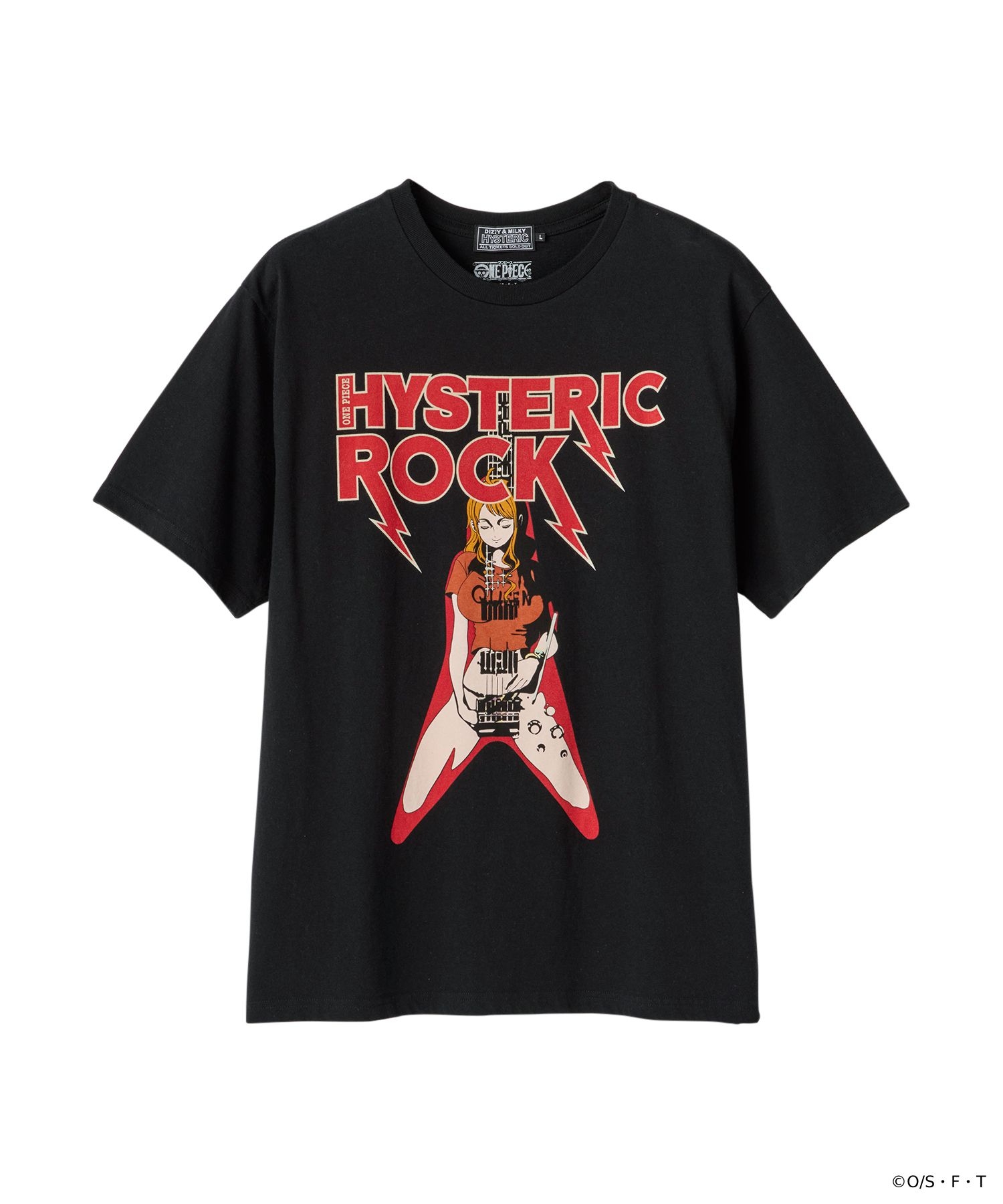 ONE PIECE×HYSTERIC GLAMOUR / NAMI Tシャツ S ONE PIECE×HYSTERIC