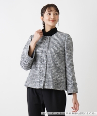 ツイードジャケット【プラス企画】|レリアン プラスハウス | レリアン