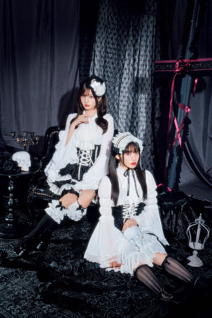 FRUITS ZIPPER 鎮西寿々歌 松本かれん ペアチェキ FRUITS ZIPPERの鎮西