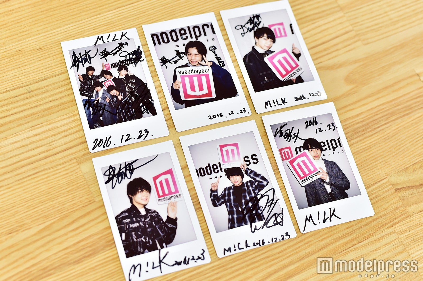 M!LK Kiss Plan 直筆サイン入りチェキ M!LK Kiss Plan チェキ Kiss