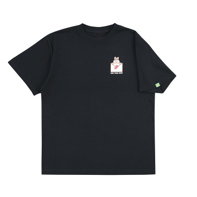 全国ピアノツアー2025 Tシャツ-BLACK｜ハラミちゃん｜mu-moショップ
