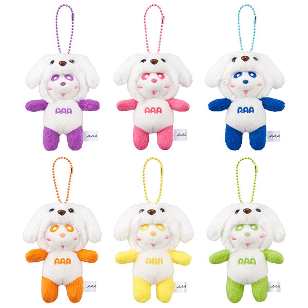 AAA グッズ え〜パンダ リボンヘアゴム 桃