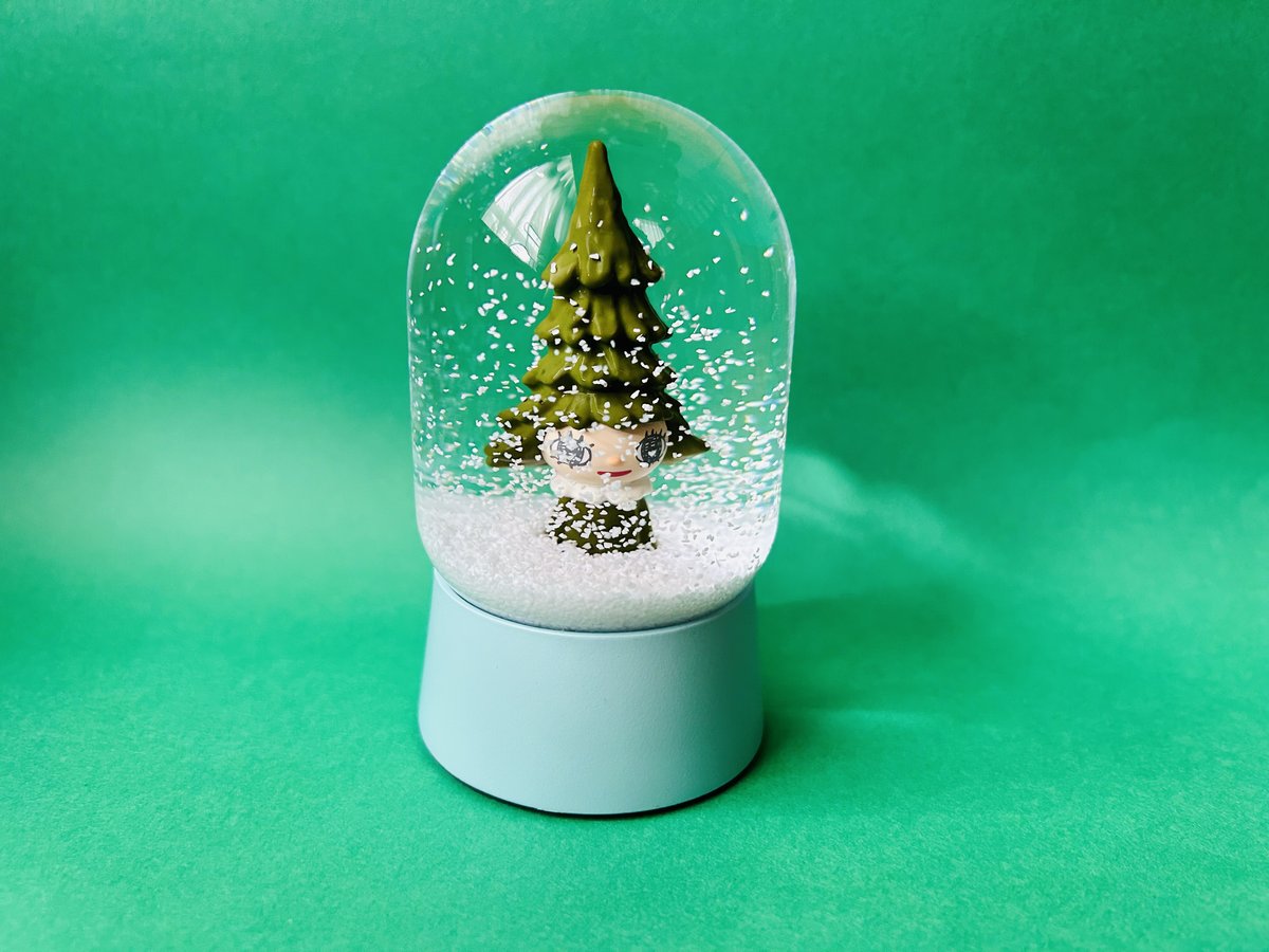 奈良美智展】で念願の「森の子」スノードームをゲット！ - スモール