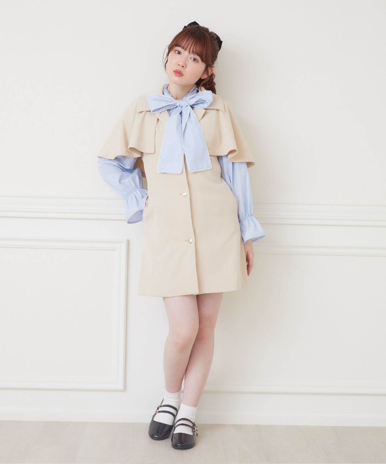 アトリエgg 秋のローラ ケープベスト セット アトリエgg 秋のローラ