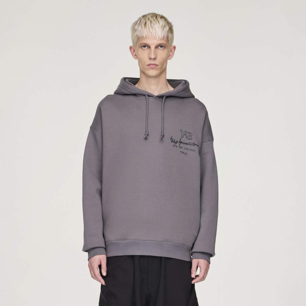 Y-3 GRAPHIC FT HOODIE Y-3│Y-3 ワイスリー