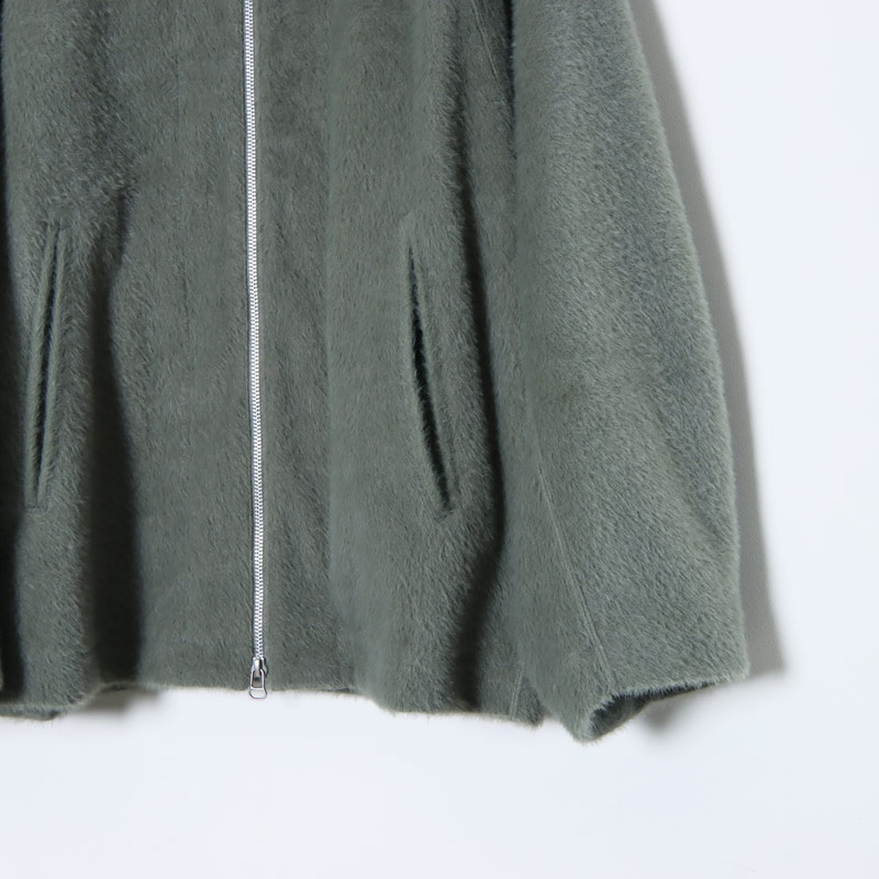 08sircus (ゼロエイトサーカス) Micro fur terry track jacket