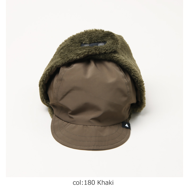 and wander (アンドワンダー) high loft fleece ear cap / ハイロフト
